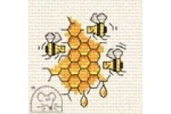 Mouseloft - Stitchlets - Honey Bees (Cross Stitch Kit)