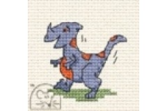 Mouseloft - Stitchlets - Friendly Dinosaur (Cross Stitch Kit)