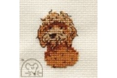 Mouseloft - Pawprints -  - Cockapoo (Cross Stitch Kit)