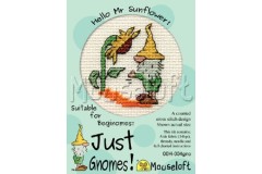 Mouseloft - Just Gnomes! - Hello Mr. Sunflower! (Cross Stitch Kit)
