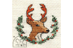 Mouseloft - Make Me For Christmas - Christmas Stag (Cross Stitch Kit)