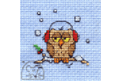 Mouseloft - Make Me For Christmas - Cosy Owl (Cross Stitch Kit)