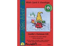 Mouseloft - Stitchlets for Christmas - Gnellie's Christmas Gift (Cross Stitch Kit)