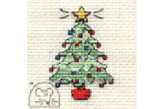 Mouseloft - Stitchlets for Christmas - Traditional Tree (Cross Stitch Kit)