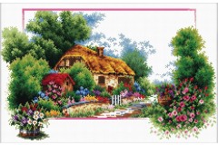 Needleart World - English Cottage Lane (Tapestry Kit)