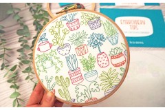 Oh Sew Bootiful - Houseplants (Embroidery Kit)