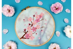 Oh Sew Bootiful - Cherry Blossom (Embroidery Kit)