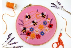Oh Sew Bootiful - Honey Bees & Wildflowers (Embroidery Kit)