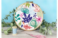 Oh Sew Bootiful - Abstract Floral (Embroidery Kit)