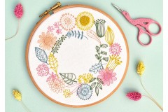 Oh Sew Bootiful - Spring Wreath (Embroidery Kit)