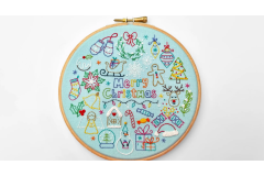 Oh Sew Bootiful - 24 Days of Advent (Embroidery Kit)