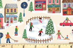 P&B Textiles - Christmas Miniatures 2 - Winter Village - Multi (CHM24722)