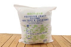 Recycled Polyester Craft Filling / Stuffing for Toys & Cushions (450g)