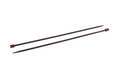 Pony Single Point Knitting Needles - Rosewood - 35cm (4.50mm)