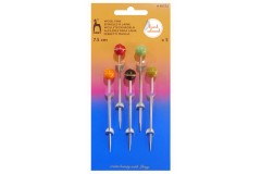 Pony Hand Coloured Wool Pins - 7.5cm - Set of 5