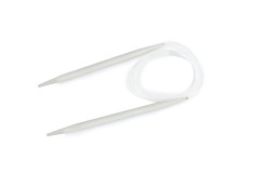 Pony Fixed Circular Knitting Needles - Aluminium - 60cm (7.00mm)