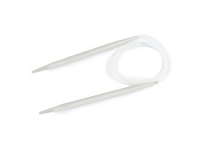 Pony Fixed Circular Knitting Needles - Plastic - 100cm (9.00mm)