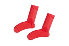 Pony Point Protectors - Sock Shaped - For Size 4-7mm - Red