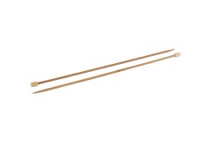 Pony Single Point Knitting Needles - Bamboo - 33cm (4.00mm)