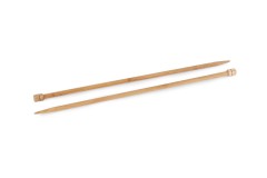 Pony Single Point Knitting Needles - Bamboo - 33cm (7.00mm)