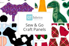 QT Fabrics - Sew & Go Craft Panels