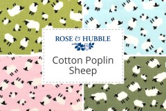 Rose & Hubble - Cotton Poplin Sheep
