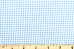 Rose & Hubble - Cotton Poplin Ginghams - Blue and White (CP0183)