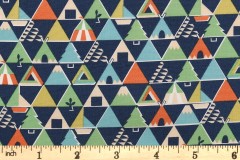 Sevenberry for Robert Kaufman - Pitch Up - Tents - Cool Navy (SB-818261-2)