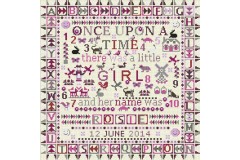 Riverdrift House - Once Upon A Time - Little Girl (Cross Stitch Kit)
