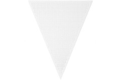 Rico Embroidery Board, Bunting/Garland Triangle, Pack of 10