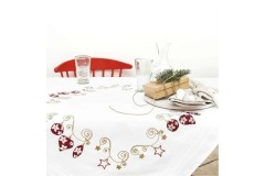 Rico - Stars & Baubles Tablecloth (Embroidery Kit)