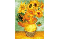 Riolis - Sunflowers - Van Gogh (Cross Stitch Kit)
