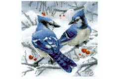Riolis - Blue Jays (Cross Stitch Kit)