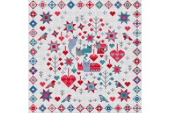 Riverdrift House - Cats & Kittens Sampler (Cross Stitch Kit)