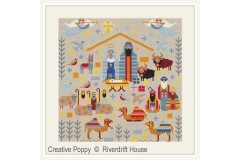 Riverdrift House - Christmas Nativity (Cross Stitch Pattern)