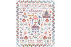 Riverdrift House - Jane Austen Sampler (Cross Stitch Kit)