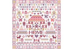 Riverdrift House - No Place Like Home Sampler (Cross Stitch Kit)