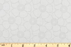 Kingfisher Fabrics - Get Back! - 48503 - Gray/White