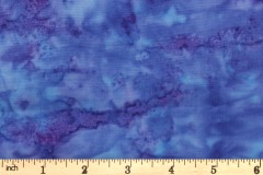 Kingfisher Fabrics Batik Basics - Blue (027)