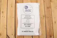Sew Simple Super-Soft Cotton Blend Wadding - 40x110cm / 15x43in (Precut)