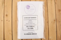 Sew Simple Super-Soft 100% Bamboo Wadding - 40x110cm / 15x43in (Precut)