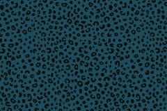 Studio E - Earth Day Every Day - Leopard Print - Dark Peacock (76)