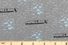 Springs Creative - Minecraft - Diamond Mine Logo - Grey (65996)
