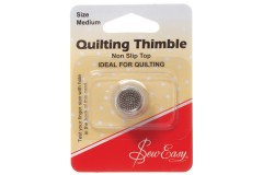 Sew Easy Quilters Thimble, Metal, Medium