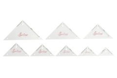 Sew Easy Template Set - Mini Triangles Right Angled (set of 8)