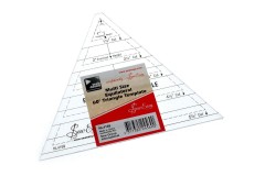 Sew Easy Template - Triangle 60 Degree / Equilateral - 1 to 5.5 inches