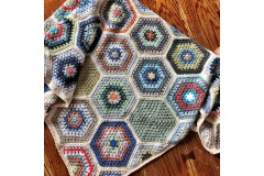 Cypress Textiles - Painted Hexagons Blanket (Scheepjes Yarn Pack)
