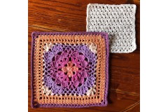 Cypress Textiles - Botanica Blanket - Shy Violet (Scheepjes Yarn Pack)