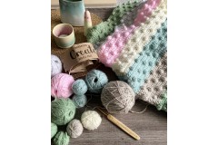Sweet Pea Crochet (Sue Rawlinson) - Sweet Ice Cream Sundae - Yarn Pack (Yarnsmiths Create DK and Create Baby DK)