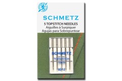 Schmetz Machine Needles, Top Stitch 130N, Size 100/16 (pack of 5)